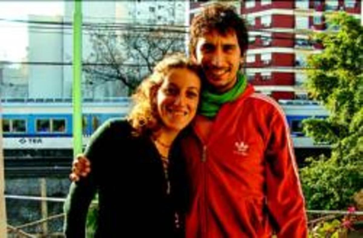 Daniela i Mariano, de Buenos Aires. Daniela i Mariano, de Buenos Aires.