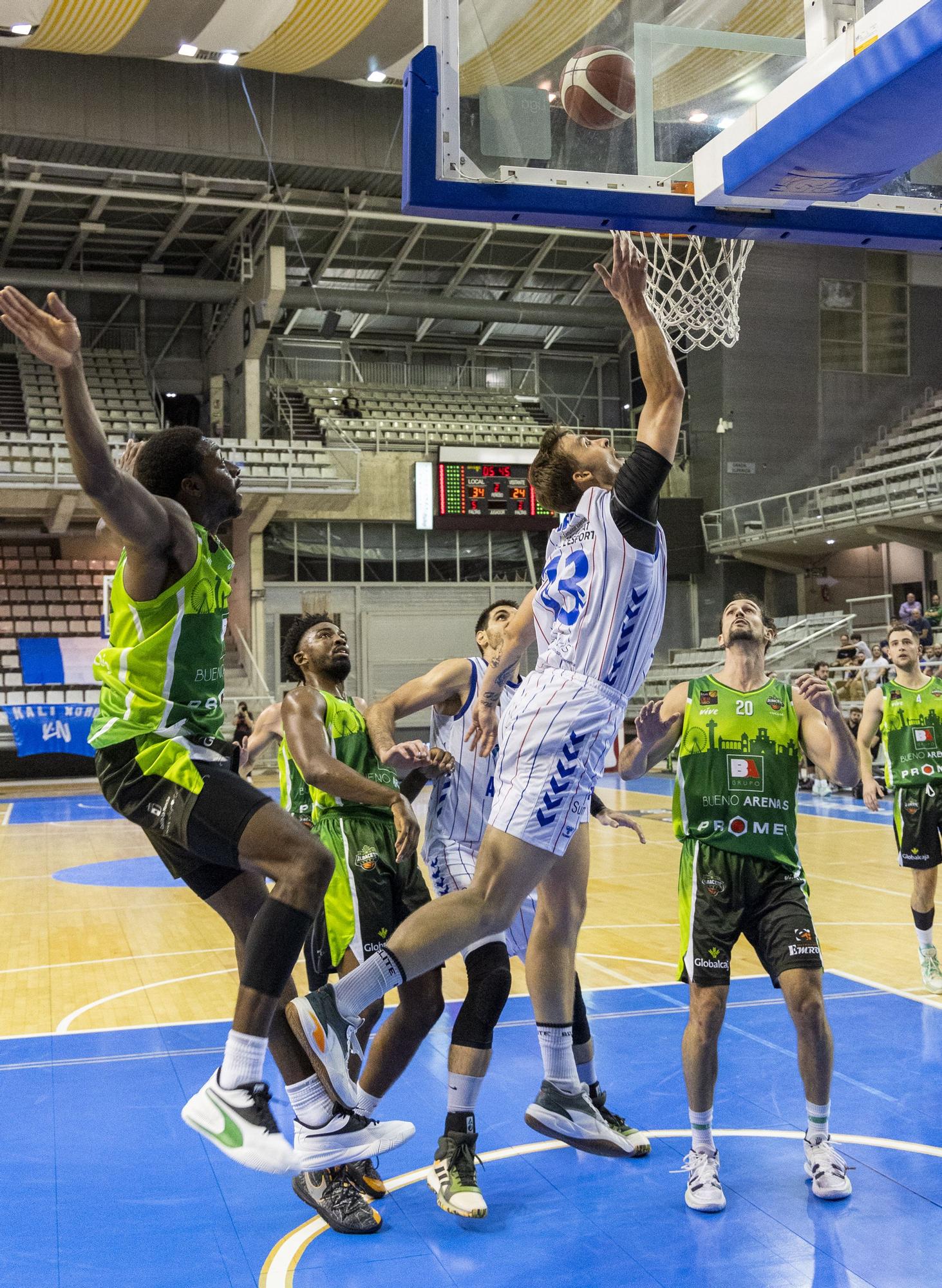 El HLA Alicante rinde homenaje a  Llompart con una victoria ante el Albacete Basket