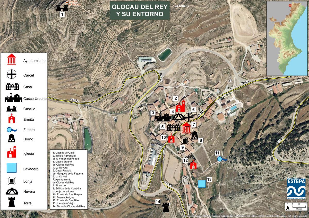 Olocau del Rey paso a paso