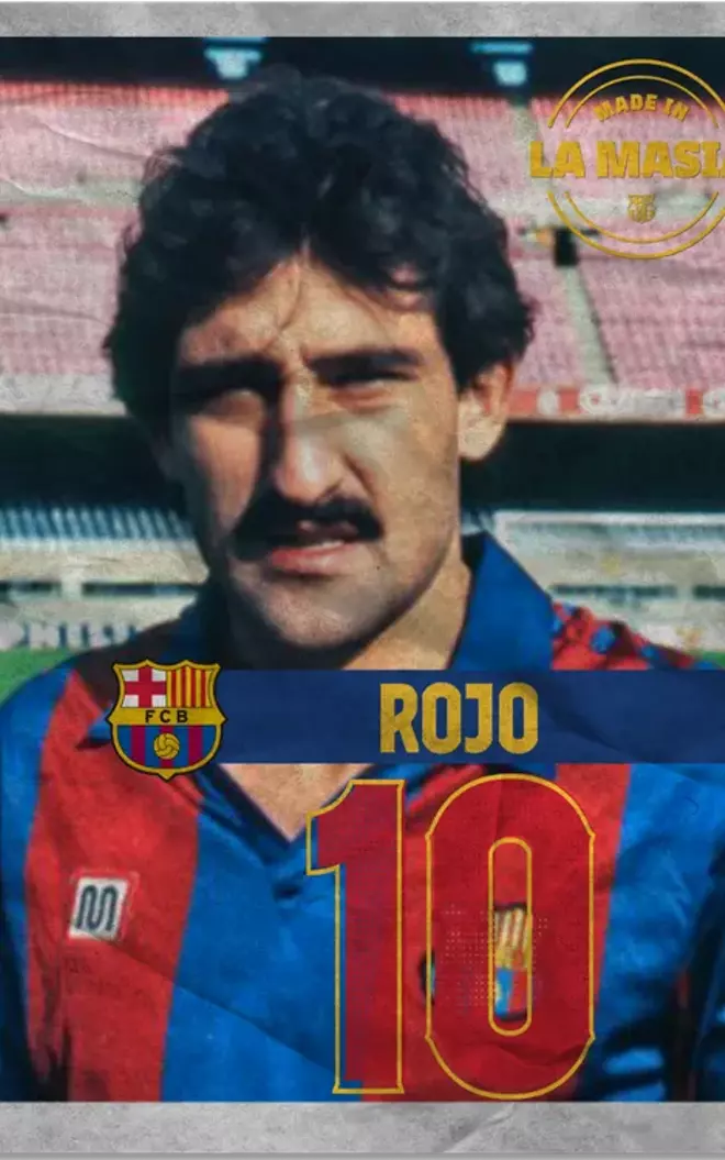 10. Juan Carlos Pérez ROJO 19/10/83. Debut en Recopa de Europa NEC Nimega – FCB 1983-84. 94 Partidos oficiales