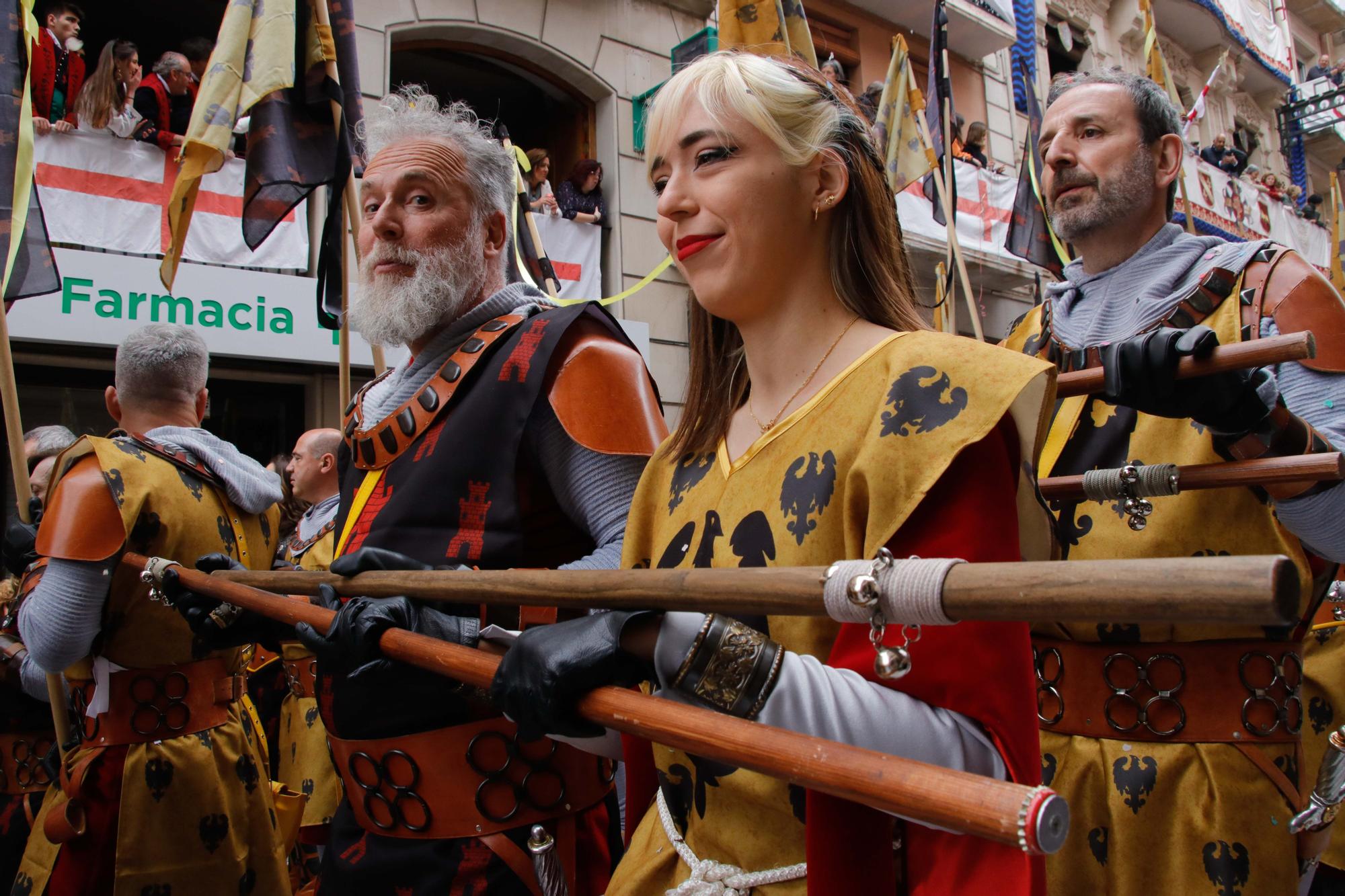 Espectaculares boatos y carrozas en las Fiestas de Alcoy