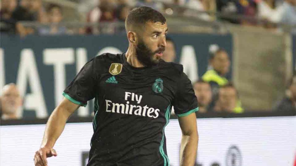 Benzema, uno de los componentes de la BBC