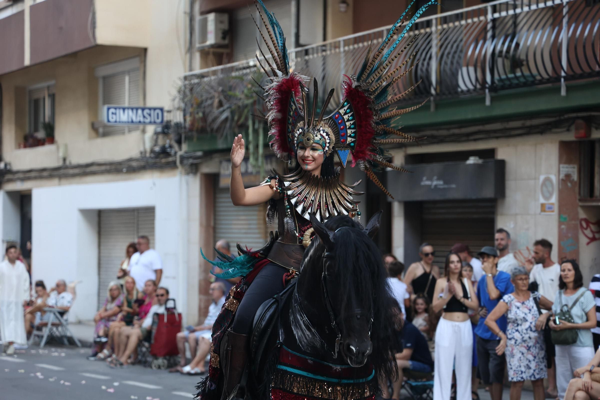 La Entrada Mora de los Moros y Cristianos de San Blas, en imágenes
