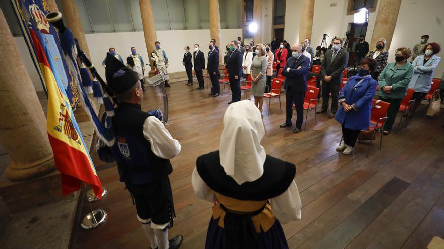 Primera conmemoración del 25 de mayo en Asturias