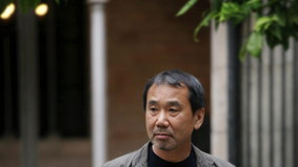 Haruki Murakami, en Barcelona.