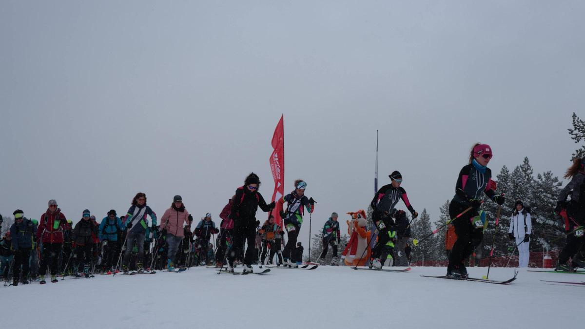 La Skimo Femení ha sido puntuable para la Copa de Andorra de esquí de montaña por primera vez.
