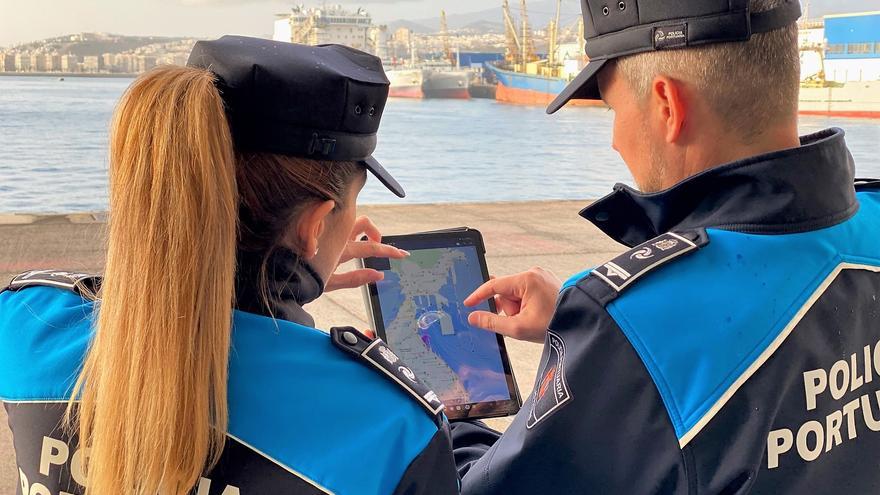 La Policía Portuaria incorpora tabletas a su equipamiento de patrulla