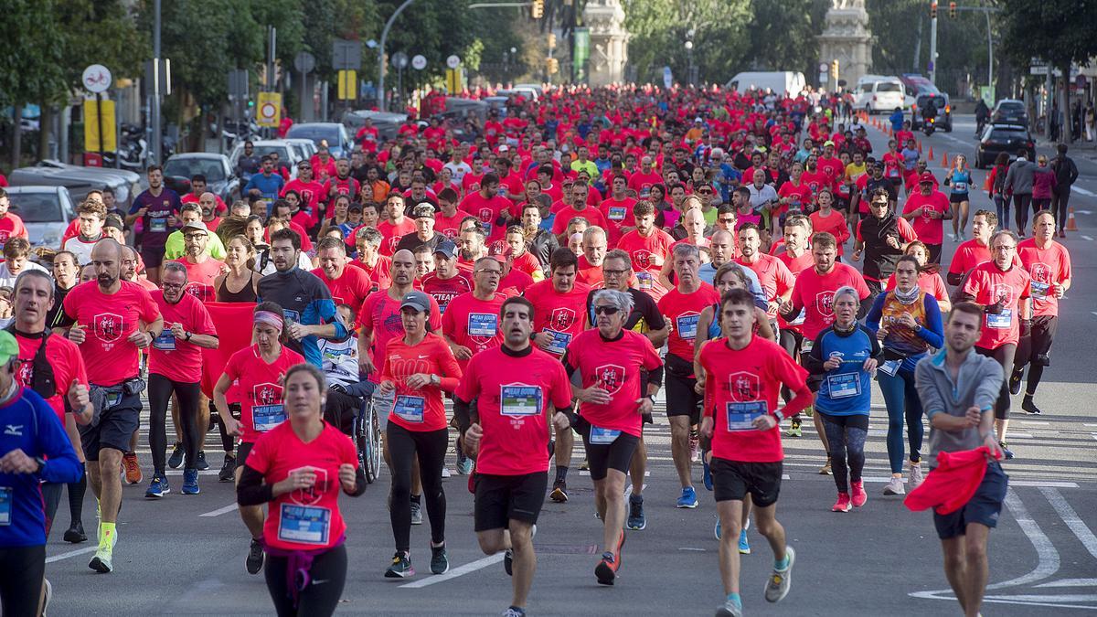 99 edición de la carrera Jean Bouin. Búscate en las fotos.