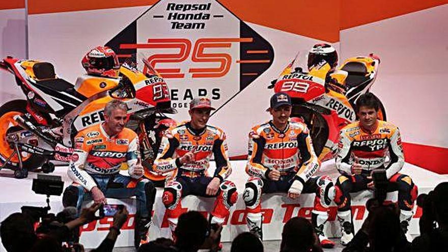 Motociclisme Dia d&#039;estrena a Repsol Honda