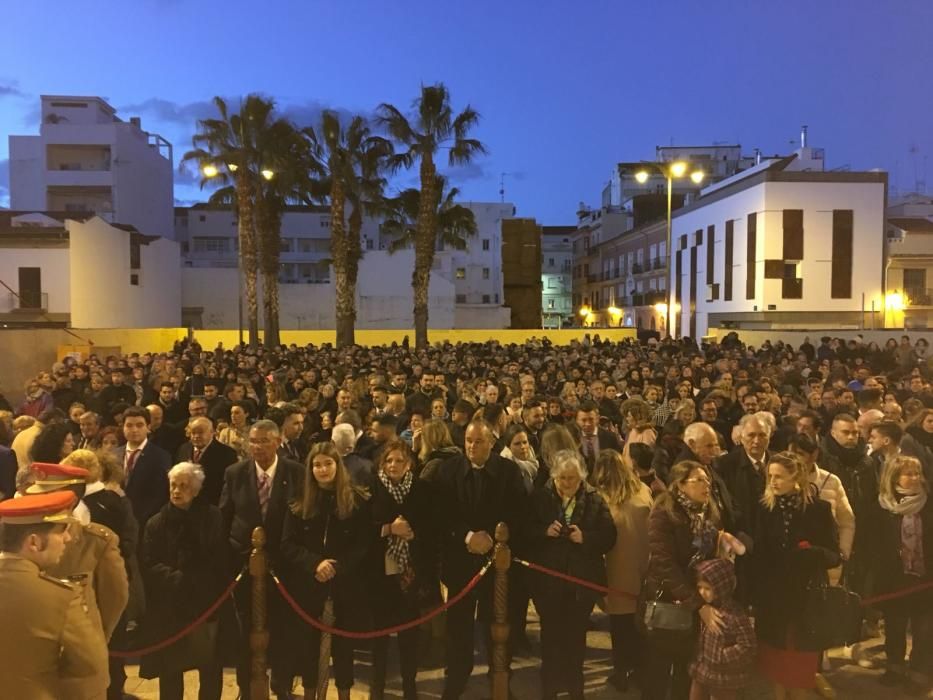 Misa del Alba del Cautivo y la Virgen de la Trinidad.