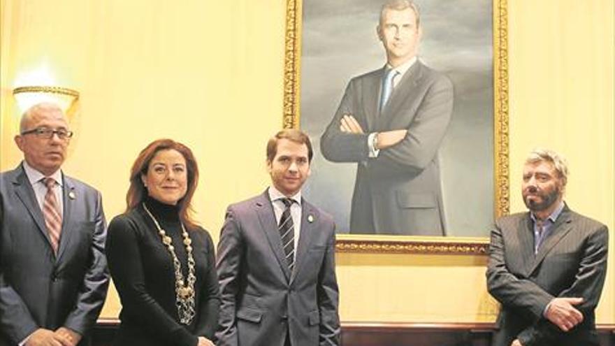 Un cuadro de Felipe VI de Miguel Ángel COll para el Día de la Constitución