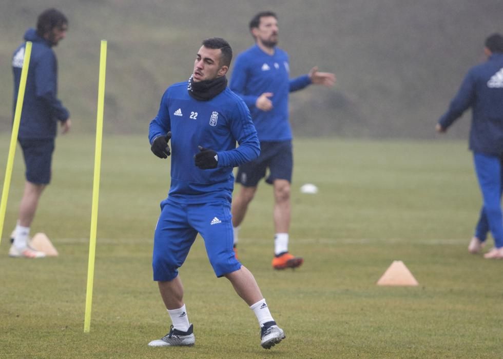 Entrenamiento del Real Oviedo