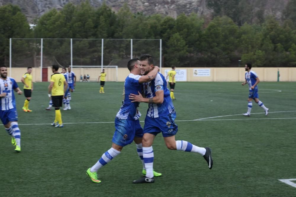 Partido entre el Lorca Deportiva y el Mar Menor