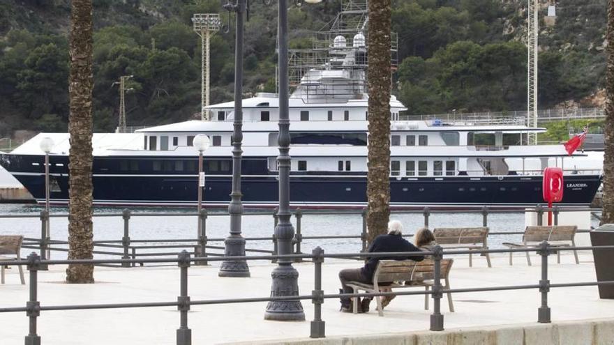 Navantia arregla el yate de la Familia Real británica en Cartagena