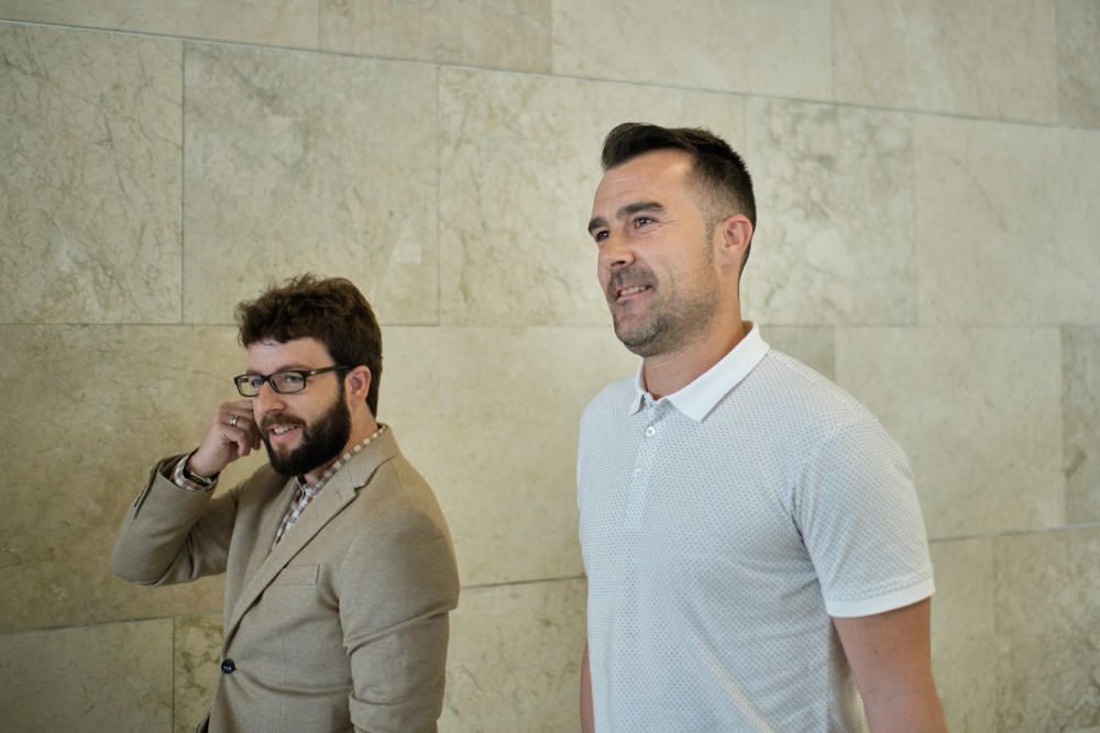 Aritz López Garai, entrenador del CD Tenerife