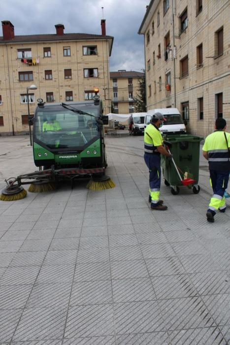 Laviana extrema la limpieza y desinfección.