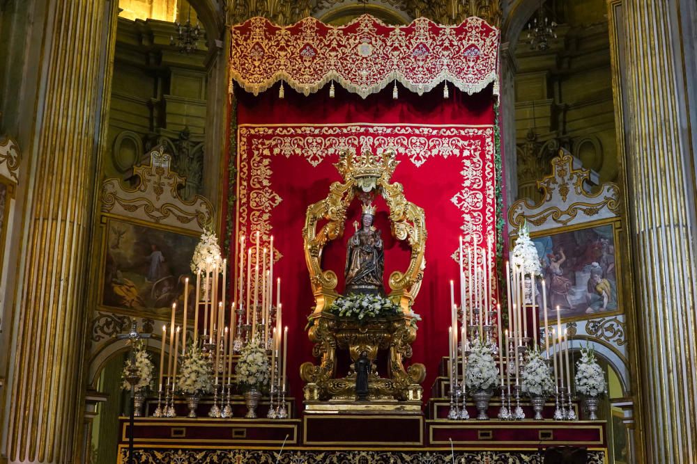 Primer día de la Novena a la Virgen de la Victoria.