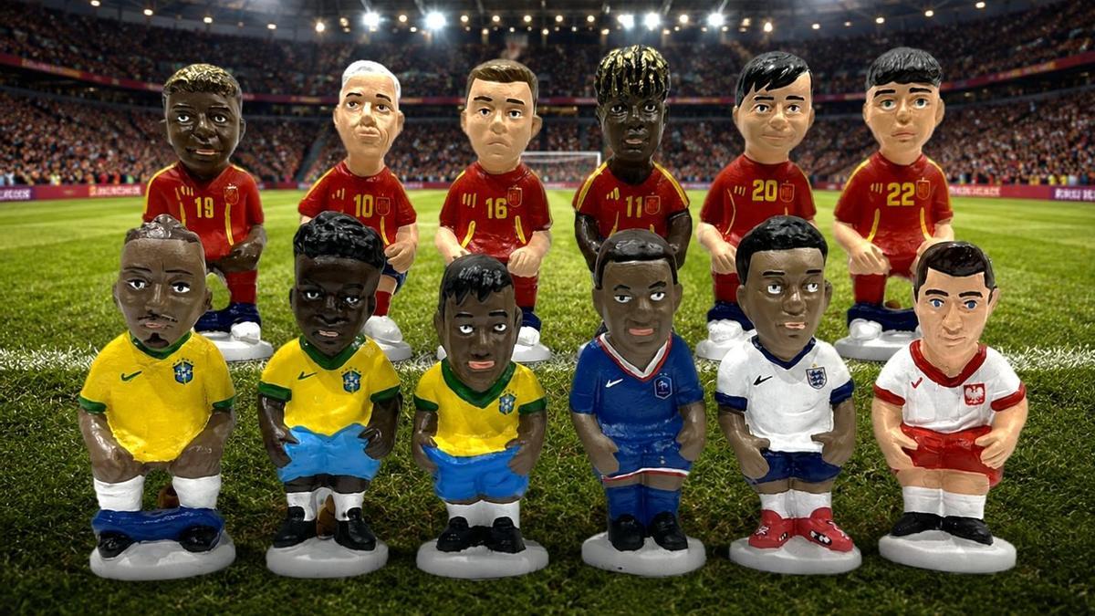 La nova col·lecció de caganers del Mundial de futbol 2026.
