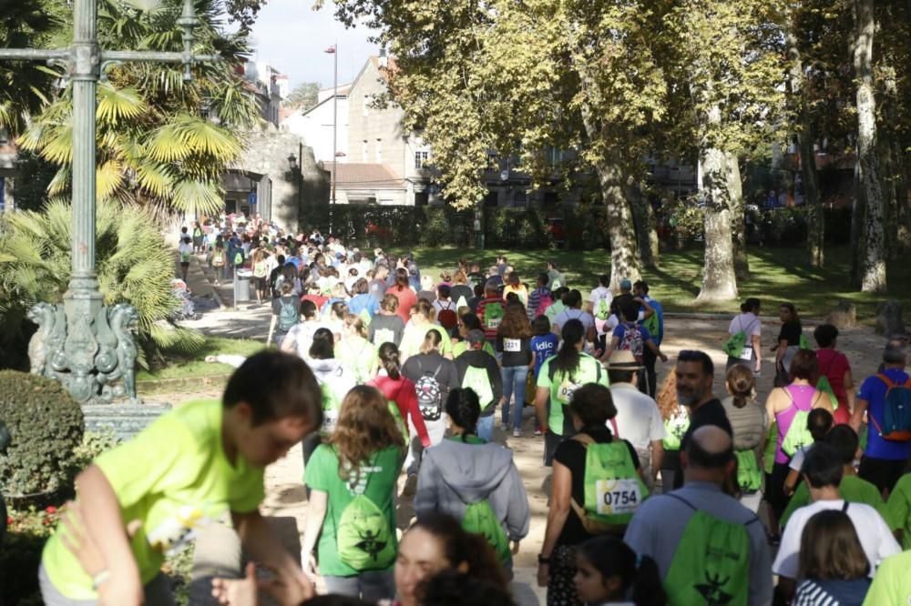 Alrededor de 3.000 personas participaron en la mañana del domingo en la marcha solidaria de 9 kilómetros de Aspanaex.