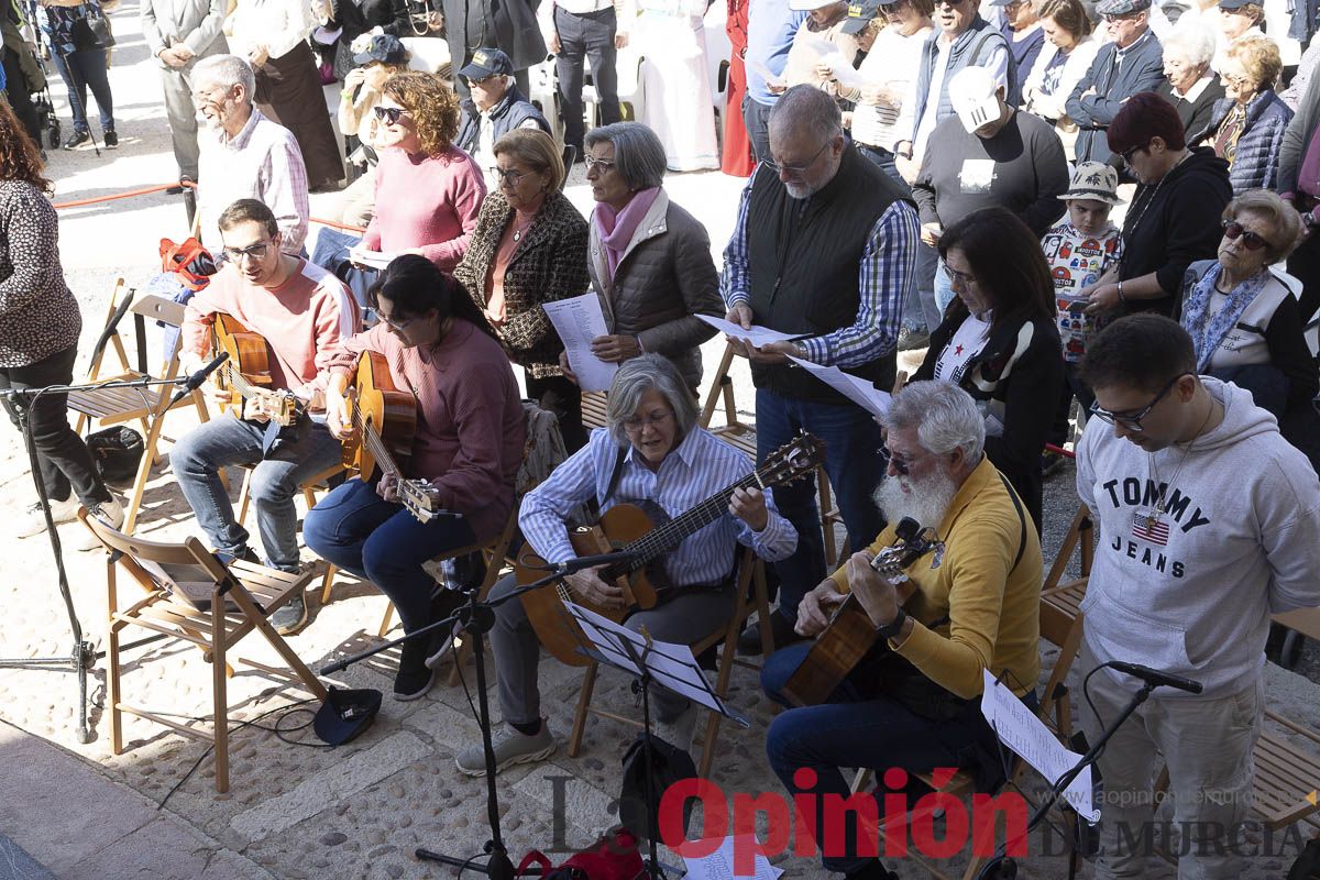 La vicaría de Cartagena, la UCAM, junto a asociaciones y peregrinos de toda España se ponen a los pies de la Vera Cruz