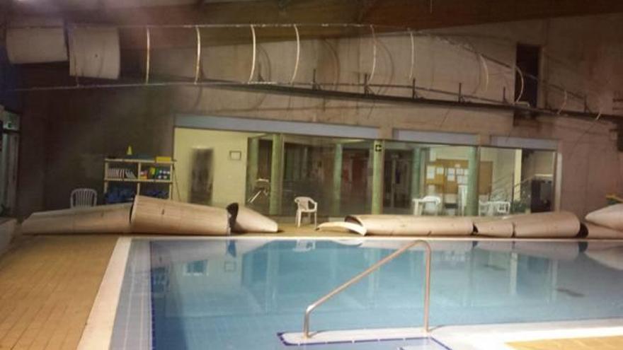 L&#039;Alcora denuncia el estado de abandono de la piscina cubierta