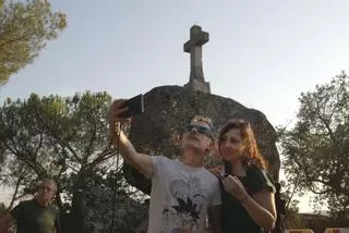 El eclipse desde Ourense, en imágenes