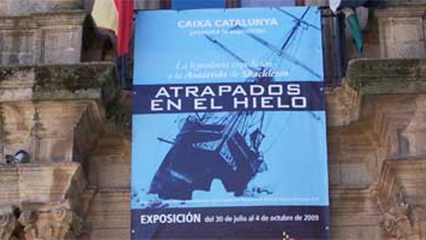 La gesta antártica de Shackleton llega a Cáceres en una exposición itinerante