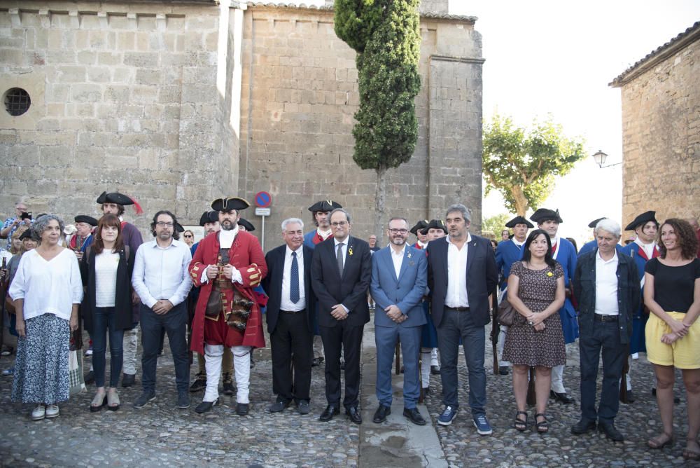 Talamanca commemora la batalla del 1714 amb Quim Torra