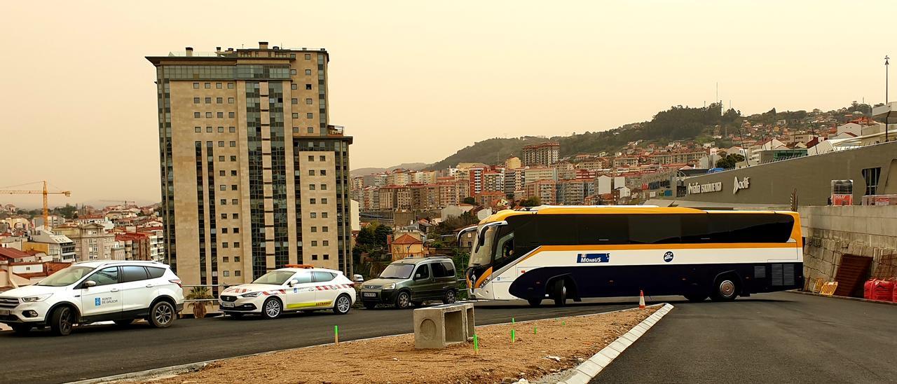 Test de acceso a la estación intermodal de Urzáiz.