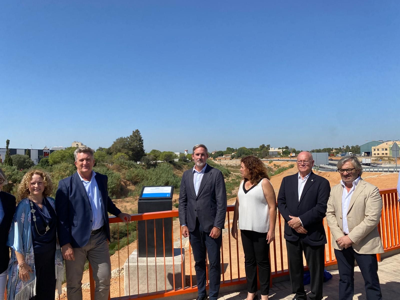Inauguración del puente "Comunidad de Madrid" en Torrent