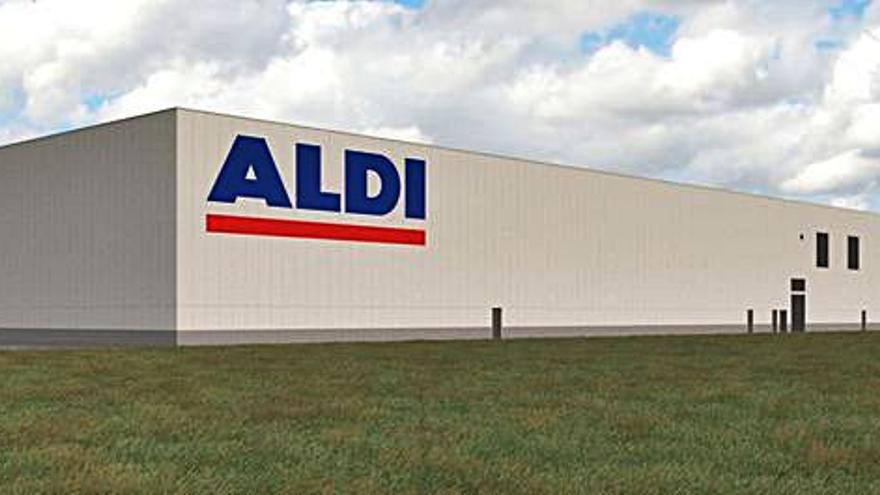 Dues projeccions de com quedarà el renovat centre logístic | ALDI