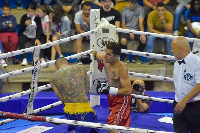 Velada de boxeo en La Gallera