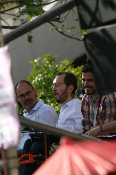 26J: Mitin de Unidos Podemos en la plaza de la Merced