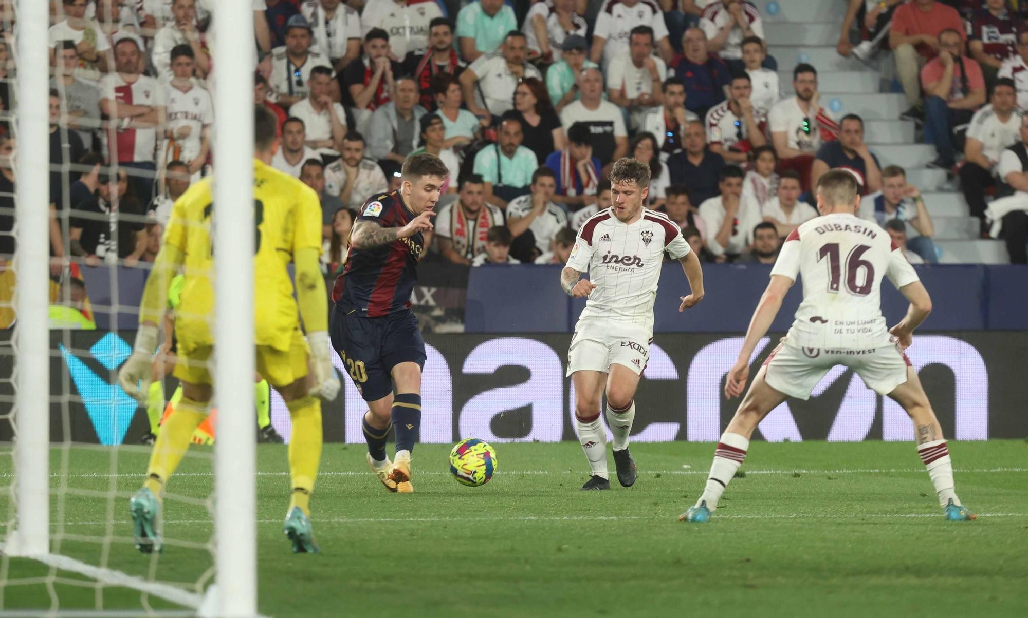 Partido Levante UD - Albacete Balompié en imágenes