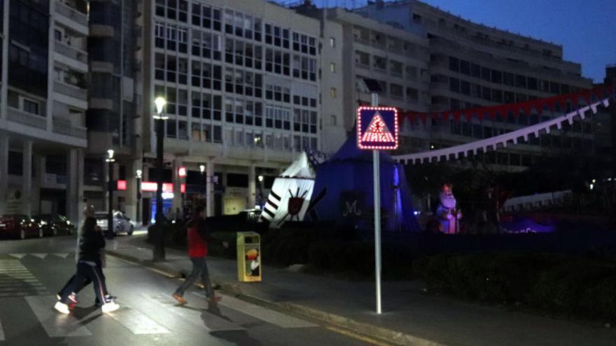 Iluminación LED para la seguridad en los pasos de peatones de Benidorm