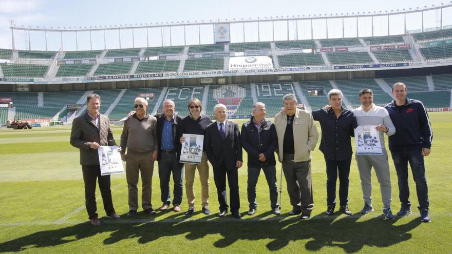 Los veteranos del Elche y del Cádiz disputarán un partido benéfico el 4 de junio