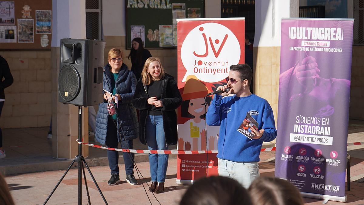 Taller de rap en Ontinyent.