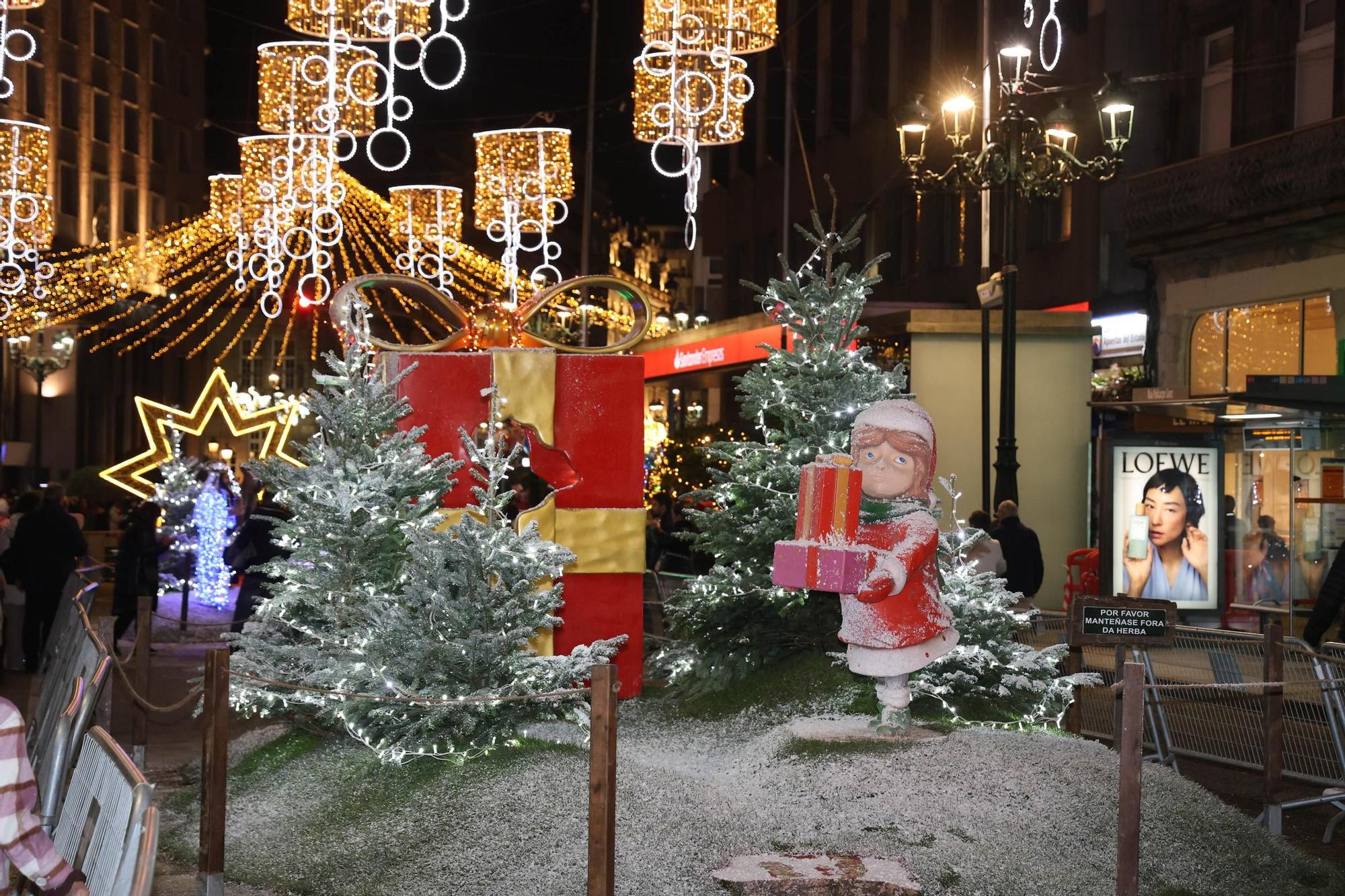 La Navidad de Vigo ya deslumbra al mundo