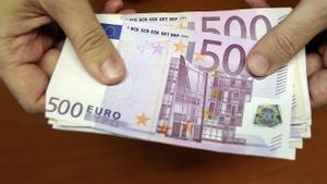 Billete de 500 euros.