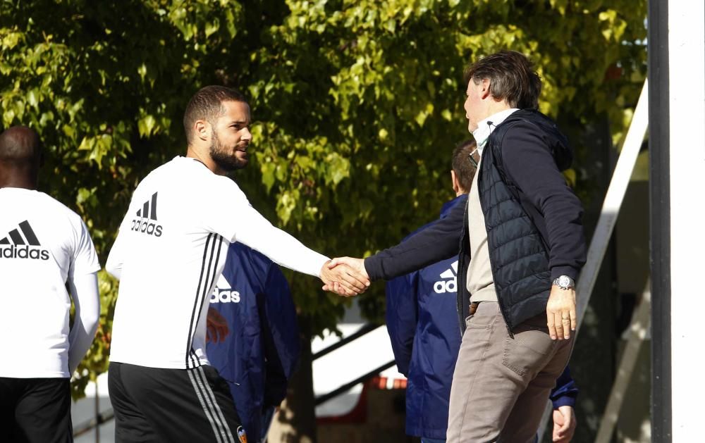 Las mejores imágenes del entrenamiento del Valencia CF