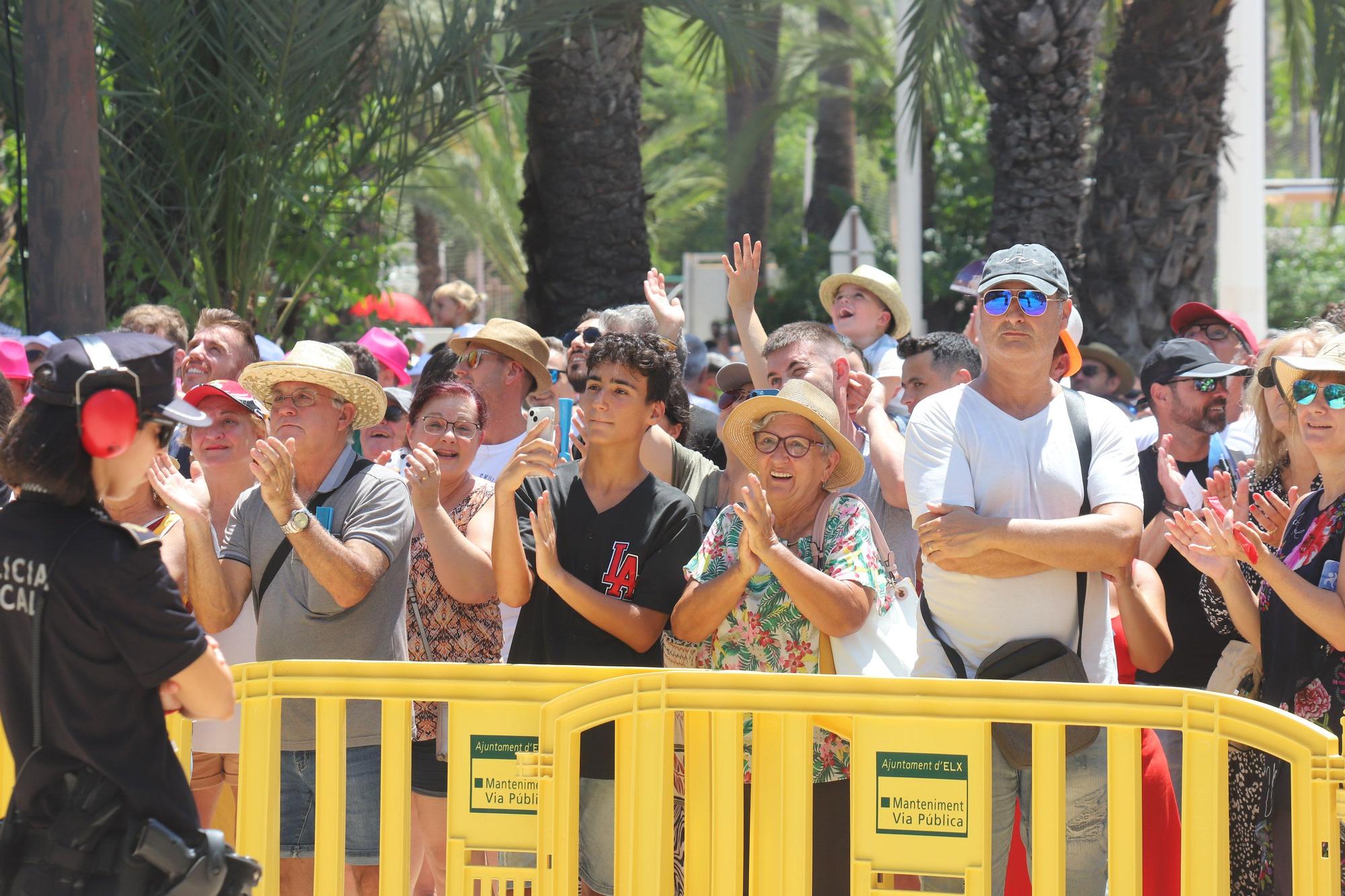 Mascletà de transición en Elche