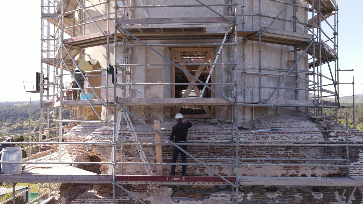 Obras de restauración de la villa de recreo