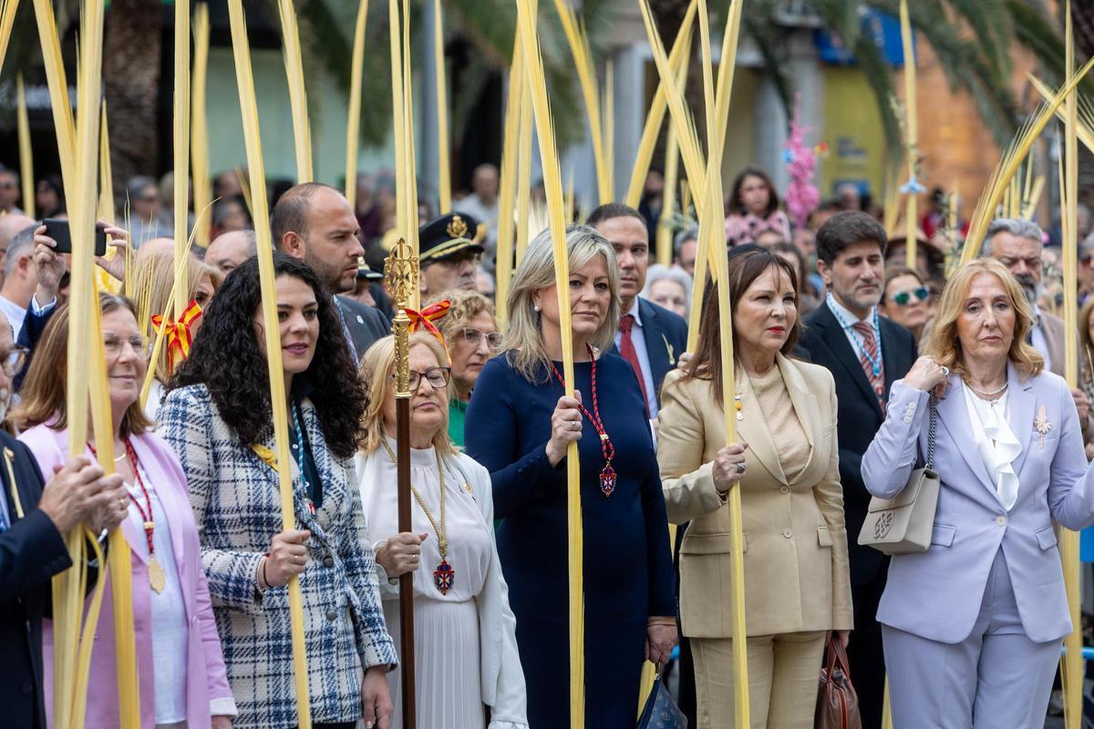 Mañana de procesiones del Domingo de Ramos en Alicante