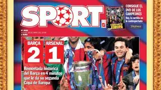 Tal día como hoy, hace 18 años en SPORT: El Barça volvió a tocar el cielo de Europa