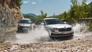 El Skoda Karoq 4x4 en conducción off-road