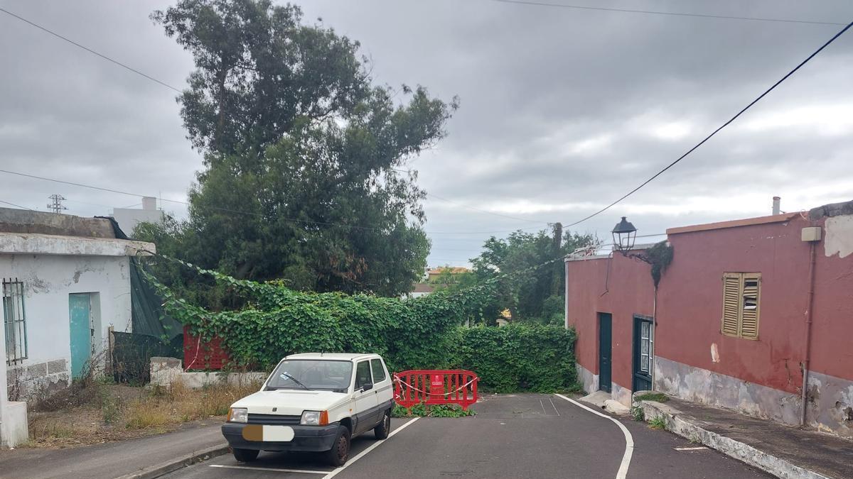 La zona que presenta los problemas.