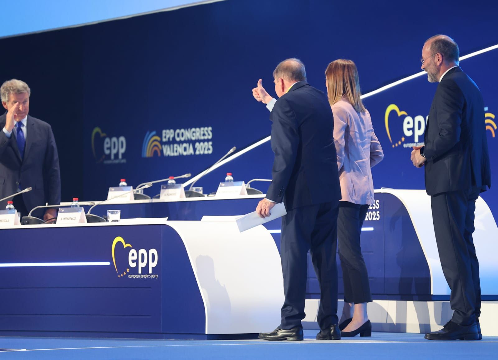 Todas las fotos de la segunda jornada del congreso del PP europeo en València