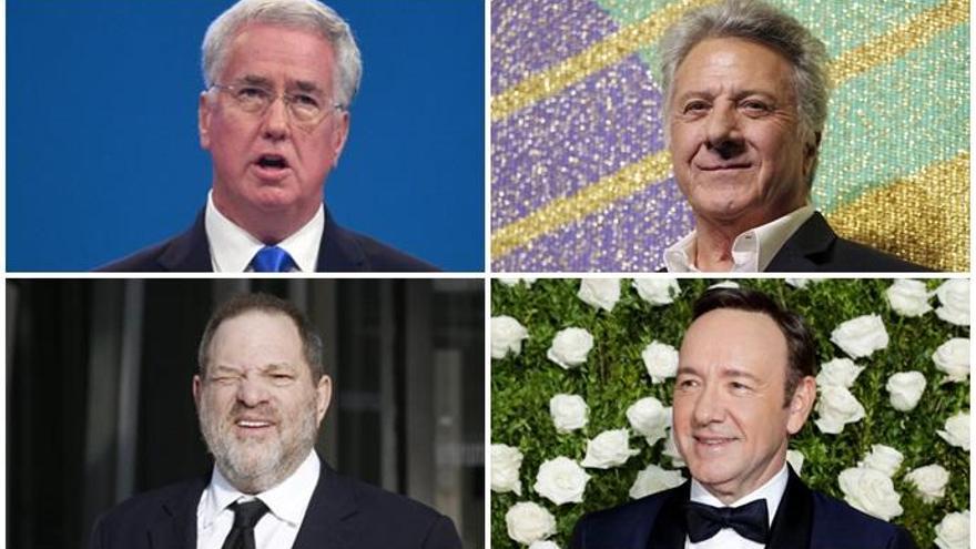 Fallon, Spacey, Weinstein y Hoffman, acusados de abusos