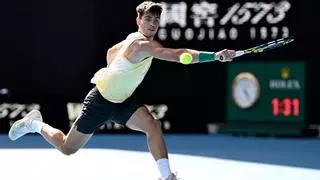 Alcaraz - Sonego en directo | Resultado en vivo del Open de Australia 2024