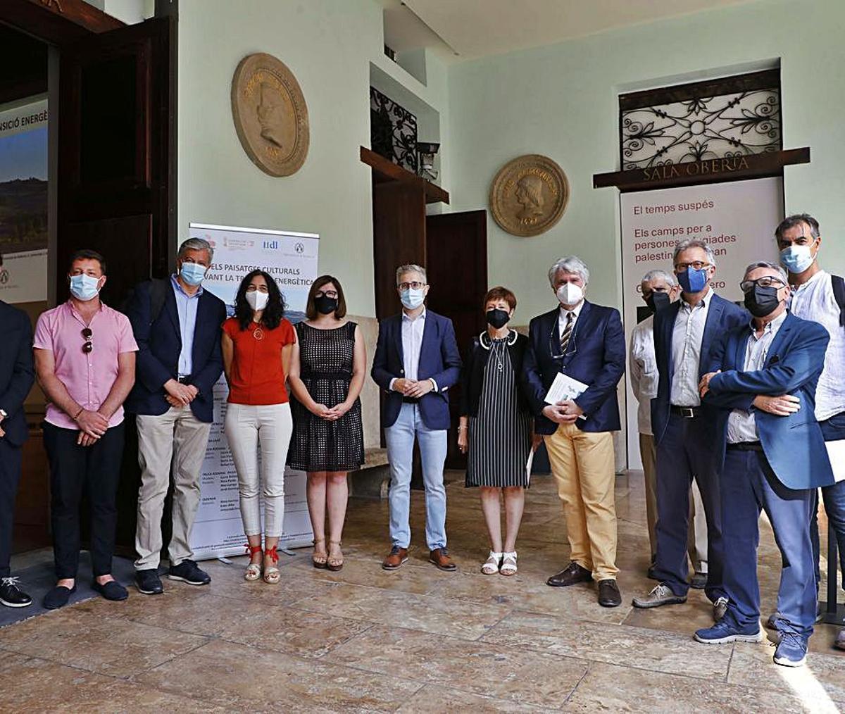 Los participantes en la jornada sobre paisajes culturales. | M. A. MONTESINOS